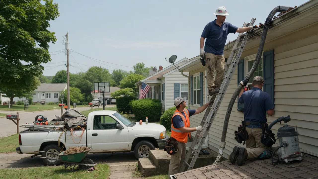 Gutter Installation in Danvers, IL near me
